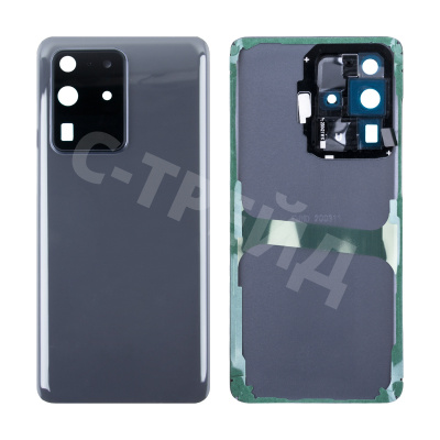 Задняя крышка для Samsung Galaxy S20 Ultra (G988B) Серый - Премиум