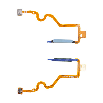 Шлейф для Infinix Hot 40/40 Pro/40i (X6836/X6837/X6528B) сканер отпечатка пальцев Голубой
