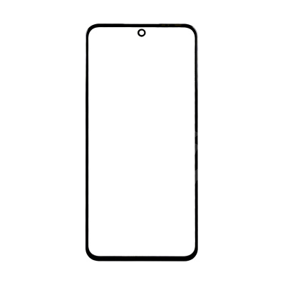 Стекло для переклейки Tecno Spark 30 5G (KL8) с OCA пленкой Черный - OR (Mitsubishi)