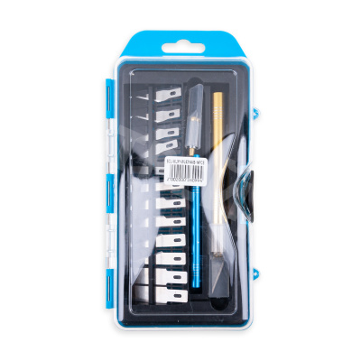 Скальпель WLXY WL-9314AB с набором лезвий (14 шт.)