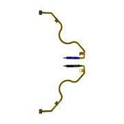 Шлейф для Tecno Pova Neo 2 (LG6n) сканер отпечатка пальцев Синий