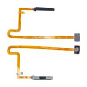 Шлейф для Realme 10 4G (RMX3630) сканер отпечатка пальцев Черный