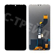 Дисплей для Tecno Spark 5 Air/Pouvoir 4 (KD6/LC7) в сборе с тачскрином Черный - OR