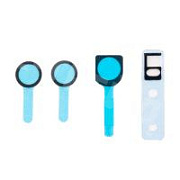 Наклейка (пыльник) передней камеры и датчиков на дисплей для iPhone 12 Pro Max (комплект 4 шт.)