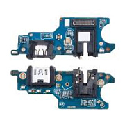 Шлейф для Realme C31 (RMX3501) плата системный разъем/разъем гарнитуры/микрофон - Премиум