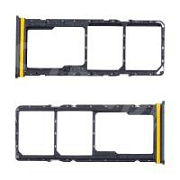 Держатель SIM для Realme C71/P3 Lite 4G (RMX5303/RMX5300) Зеленый