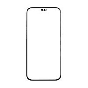 Стекло для переклейки Huawei Honor X8b/200 Lite (LLY-LX1/LLY-NX1) с OCA пленкой Черный - OR (Mitsubishi)