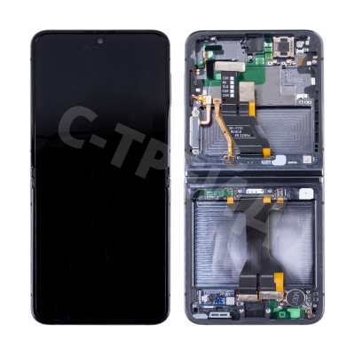 Дисплей для Samsung Galaxy Z Flip5 (F731B) модуль внутренний 6.7" Черный - OR (SP)