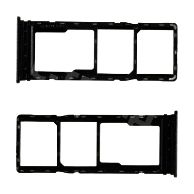 Держатель SIM для Infinix Smart 10 Plus (X6725C) Черный