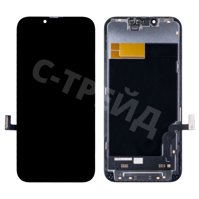Дисплей для iPhone 13 (A2635) в сборе с тачскрином Черный - OR