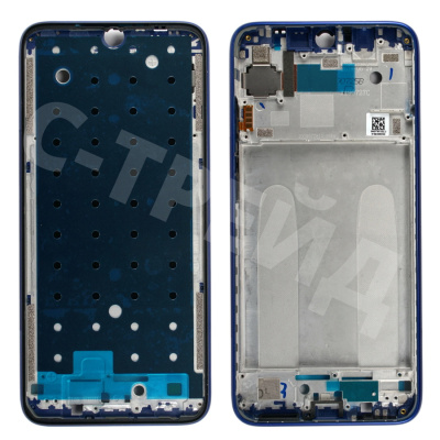 Рамка дисплея для Xiaomi Redmi Note 7/7 Pro (M1901F7H/M1901F7G) Синий (возможен дефект ЛКП)
