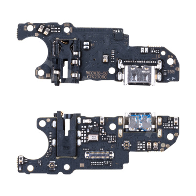 Шлейф для Huawei Honor X6/X8 5G (VNE-LX1/VNE-N41) плата на системный разъем/разъем гарнитуры/микрофон