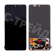 Дисплей для OPPO Reno 12 F 4G/Realme 12 4G (CPH2687/RMX3871) в сборе с тачскрином Черный - (OLED)