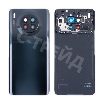 Задняя крышка для Huawei Honor 50 Lite (NTN-LX1) Черный - Премиум