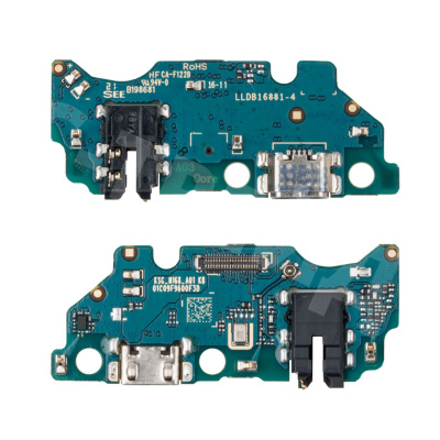 Шлейф для Samsung Galaxy A03 Core (A032F) плата системный разъем/разъем гарнитуры/микрофон