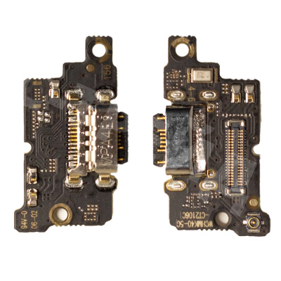 Шлейф для Xiaomi Poco F3/Mi 11i (M2012K11AG/M2012K11G) плата системный разъем/микрофон