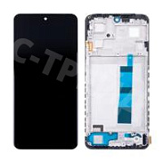 Дисплей для Xiaomi Redmi Note 12 4G (23021RAA2Y) модуль с рамкой Черный - (OLED)