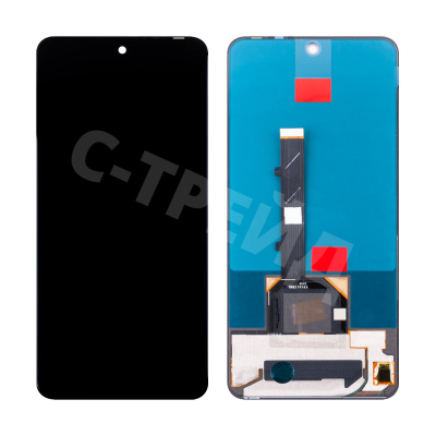 Дисплей для Infinix Zero X Pro (X6811) в сборе с тачскрином Черный - (OLED)