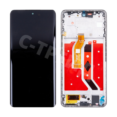 Дисплей для Huawei Honor X9b (ALI-NX1) модуль с рамкой Оранжевый - OR