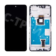 Дисплей для Huawei Honor X7b 4G/90 Smart (CLK-LX1/CLK-NX1) модуль с рамкой Черный - OR