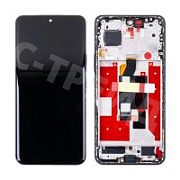 Дисплей для Huawei Honor 90 (REA-NX9) модуль с рамкой Черный - OR