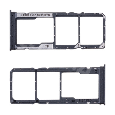 Держатель SIM для Xiaomi Redmi A3/Poco C61 (23129RN51X/2312BPC51X) Черный