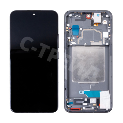 Дисплей для Xiaomi 13 (2211133C) модуль с рамкой Черный - OR (SP)