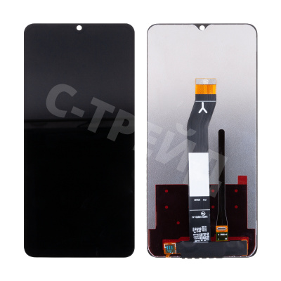 Дисплей для Xiaomi Redmi A3/Poco C61 (23129RN51X/2312BPC51X) в сборе с тачскрином Черный - Оптима
