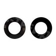 Стекло камеры для Huawei Honor 8X (JSN-L21) (комплект 2 шт.) Черный