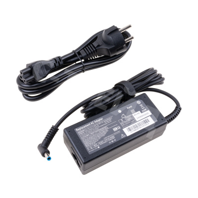 Блок питания (сетевой адаптер) для ноутбука HP 19,5V, 3,33A, 65W (4,5×3,0 с иглой)