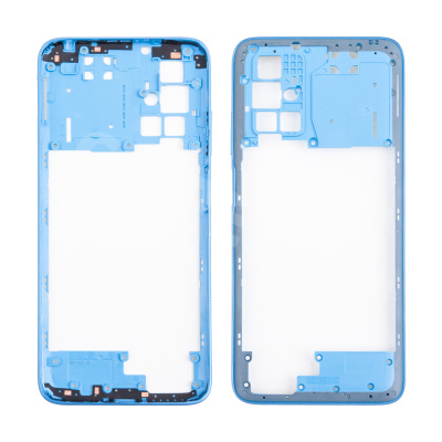 Средняя часть для Xiaomi Redmi 10 (21061119DG) Синий