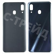 Задняя крышка для Samsung Galaxy A30 (A305F) Черный