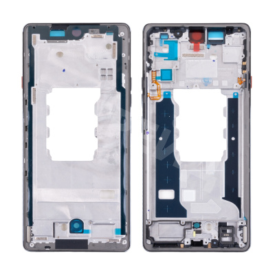 Рамка дисплея для Tecno Camon 40 Pro 4G (CM6) Черный (возможен дефект ЛКП)