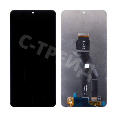 Дисплей для Huawei Honor X8a 4G/90 Lite (CRT-LX1/CRT-NX1) в сборе с тачскрином Черный - Оптима