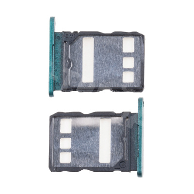 Держатель SIM для Huawei Nova Y72/Y72S/Y63 (MGA-LX3/GFY-LX1) Зеленый