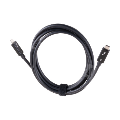 Кабель Type-C - Type-C Thunderbolt 5 (240W, PD, 2 м) (тех.упак.) Черный
