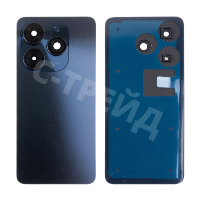 Задняя крышка для Tecno Spark Go 2024 (BG6) Черный - Премиум