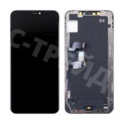 Дисплей для iPhone Xs Max в сборе с тачскрином Черный GX