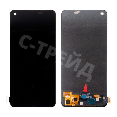 Дисплей для Realme 11 4G (RMX3636) в сборе с тачскрином Черный - (OLED)