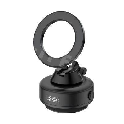 Автомобильный держатель XO C172 (магнитный, на приборную панель, вакуумная присоска) Черный