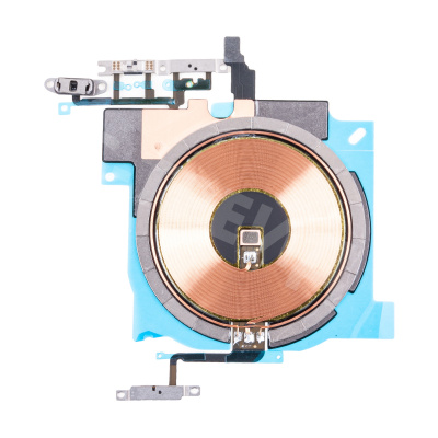 Шлейф для iPhone 13 Pro (A2640) на беспроводную зарядку/кнопку включения/кнопки громкости - Премиум