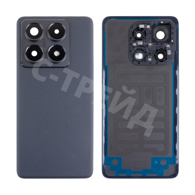 Задняя крышка для Xiaomi 14T Pro (2407FPN8EG) Черный - Премиум