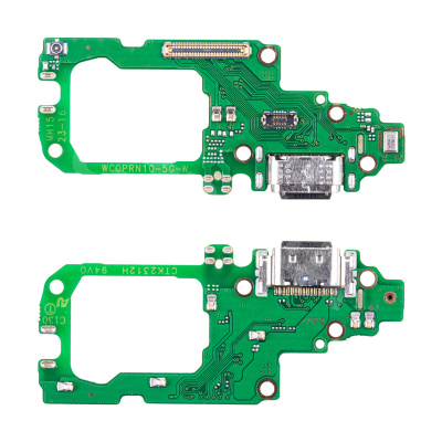 Шлейф для OPPO Reno 10 5G (CPH2531) плата на системный разъем/микрофон