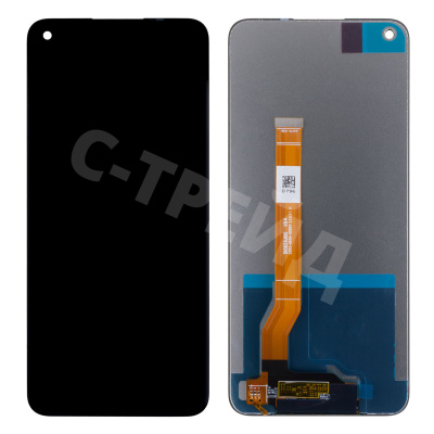 Дисплей для Realme 9 Pro/Q5 (RMX3472/RMX3471) в сборе с тачскрином Черный - Оптима