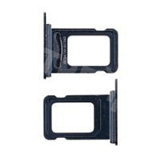 Держатель SIM для iPhone 14/14 Plus (2 Sim) (A2883/A2887) Черный
