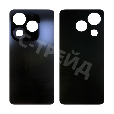 Задняя крышка для Tecno Spark 20C (BG7n) Черный - Премиум