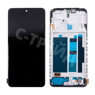 Дисплей для Xiaomi Redmi Note 12 4G (23021RAA2Y) модуль с рамкой Черный - (In-Cell) - Премиум