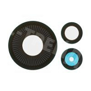 Стекло камеры для Huawei Nova 11 Pro (GOA-LX9) (комплект 3 шт.) Черный