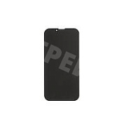 Защитное стекло "Антишпион" для iPhone 13 mini Черный (Закалённое, полное покрытие)