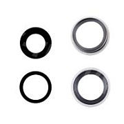 Стекло камеры для iPhone 16/16 Plus (комплект 2 шт.) Белый